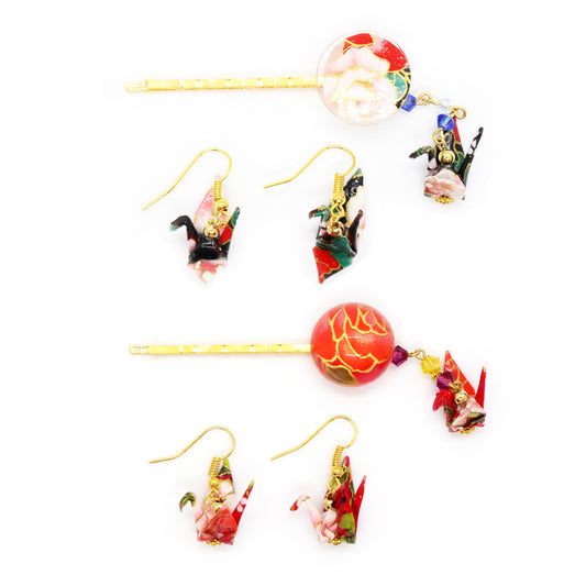 おりづるヘアピンセット